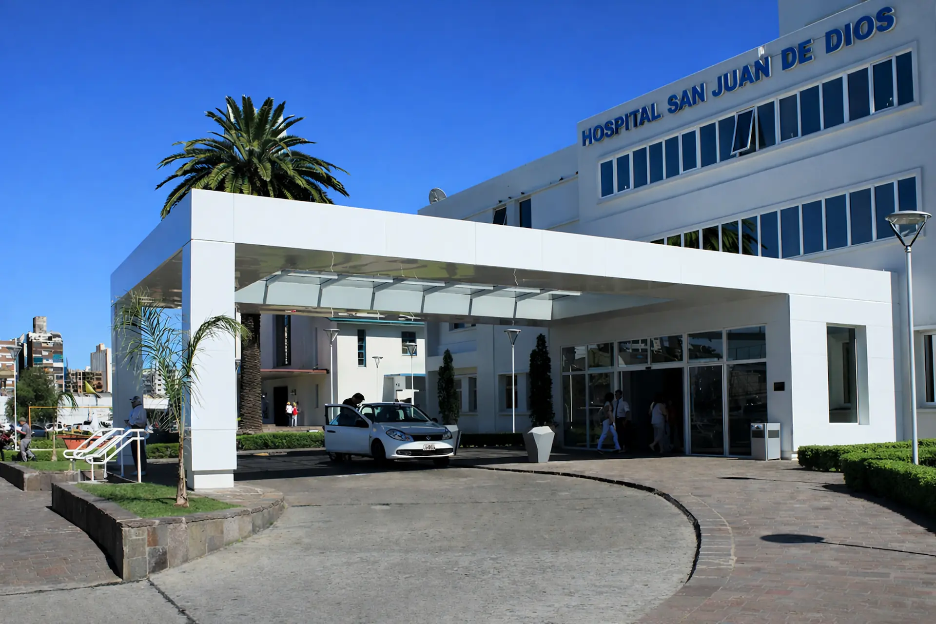 Proyecto Hospital San Juan de Dios | Acceso - Proyectos de Arquitectura Hospitalaria WIMAG